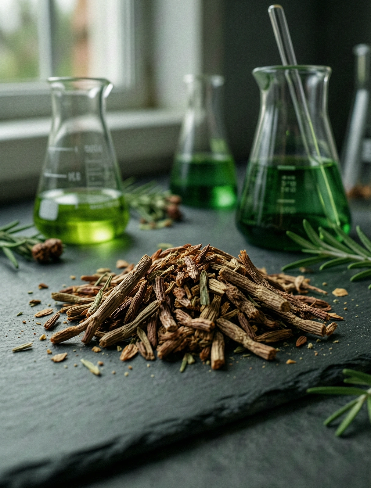 Naturalne surowce roślinne w obiektywie makro